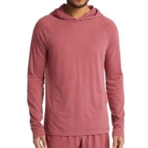 ALO YOGA Core Pullover Hoodie In Mars Clay